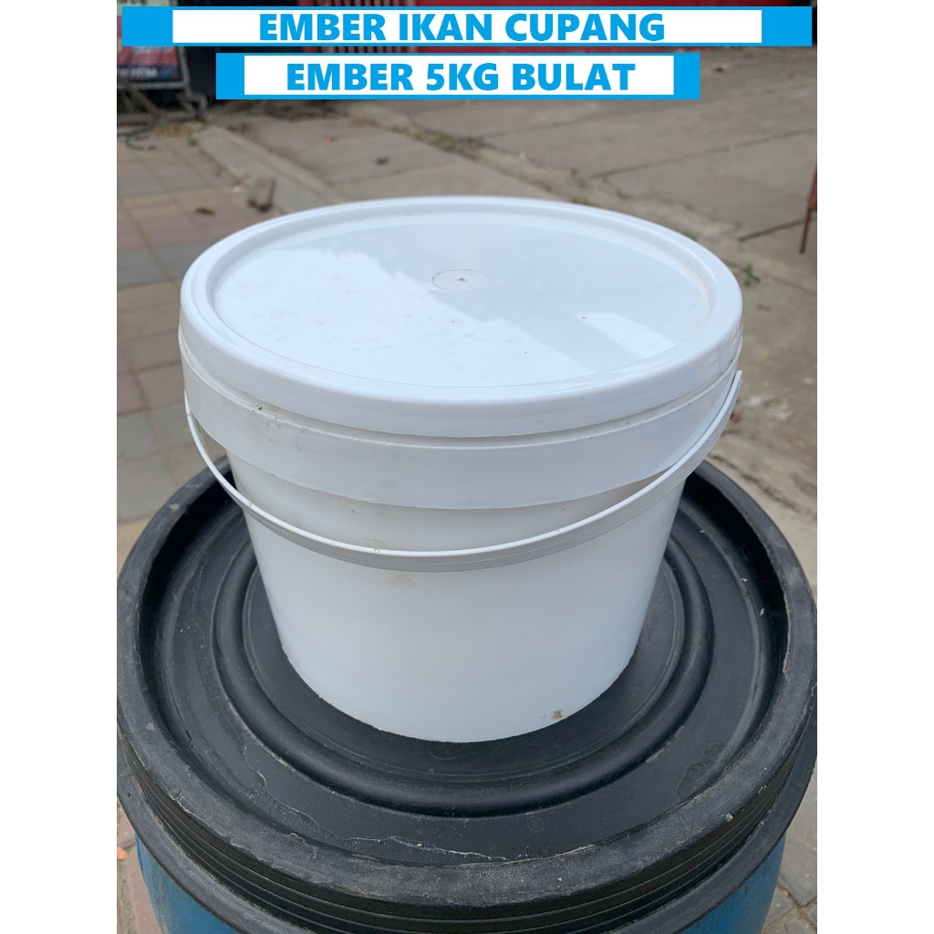Ember Plastik 5kg Ember Polos 5kg Ember Plastik Polos 5L (SATU SET)