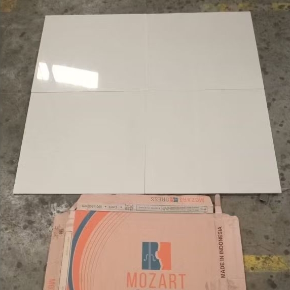 Granit Lantai 60x60 KwP Mozart Gress 6MZN201T Cream Polos