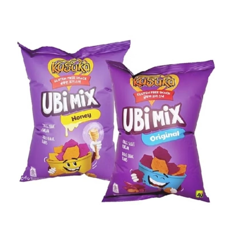 

Kusuka Gluten Free Snack Ubi Mix Original 40g