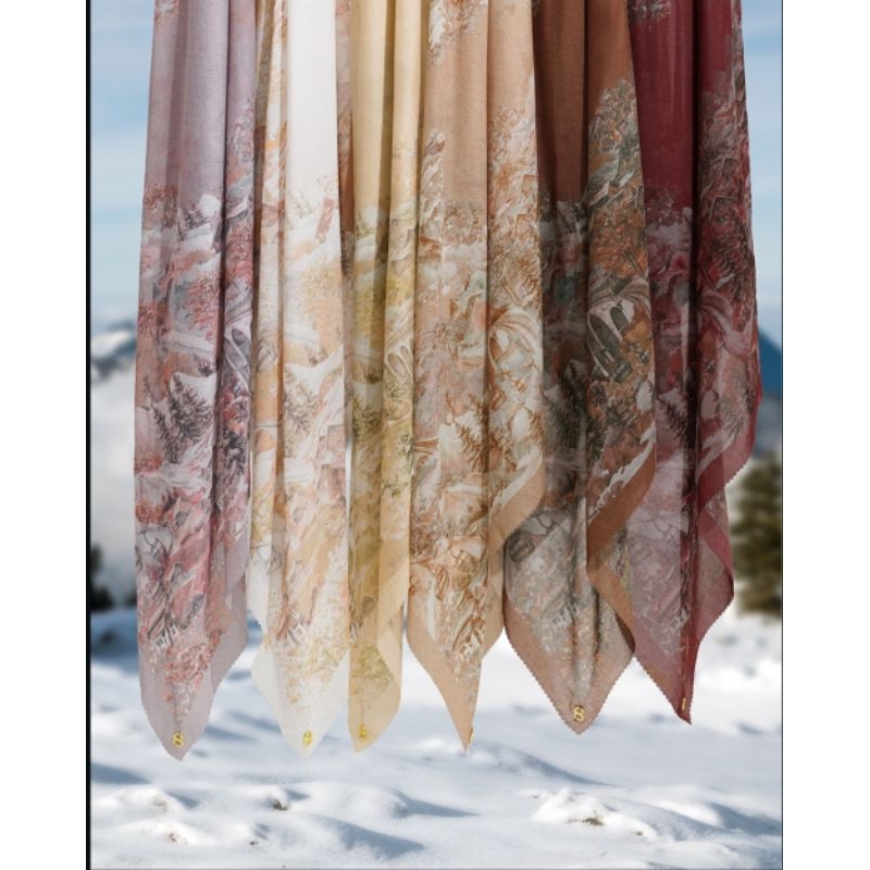 Buttonscarves Switzerland Series