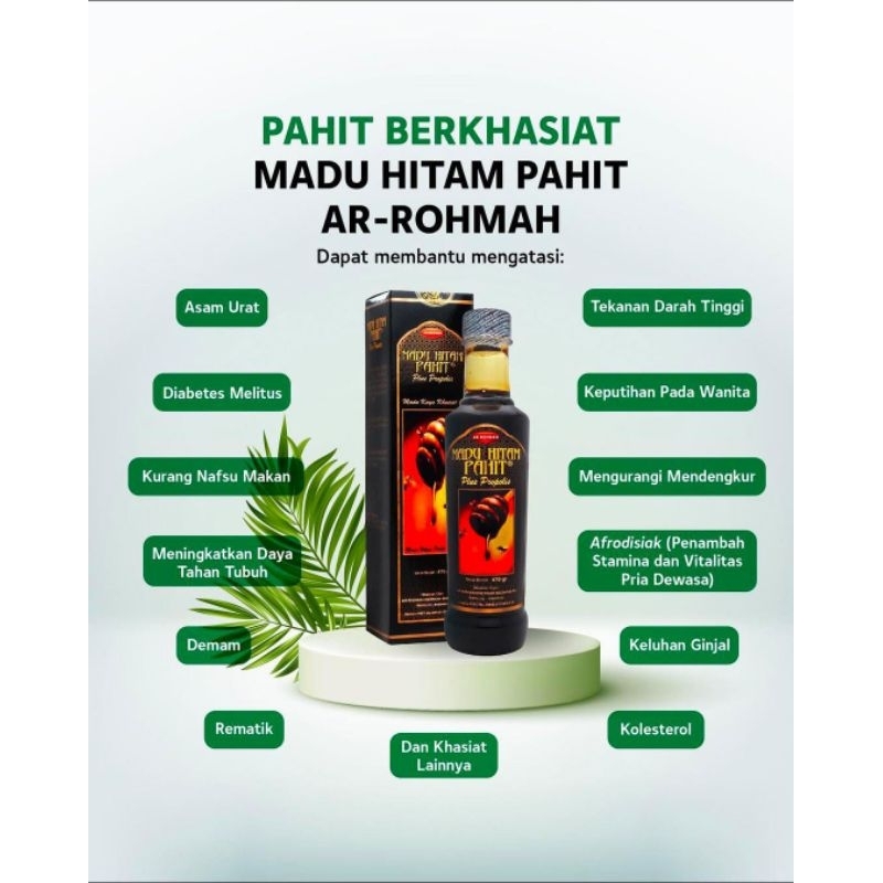 

Madu Hitam Pahit AR-Rohma