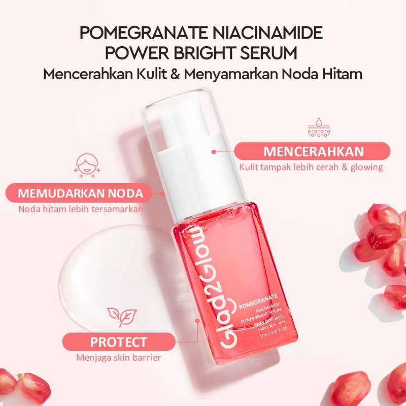 serum glow2glow pink serum BPOM original
