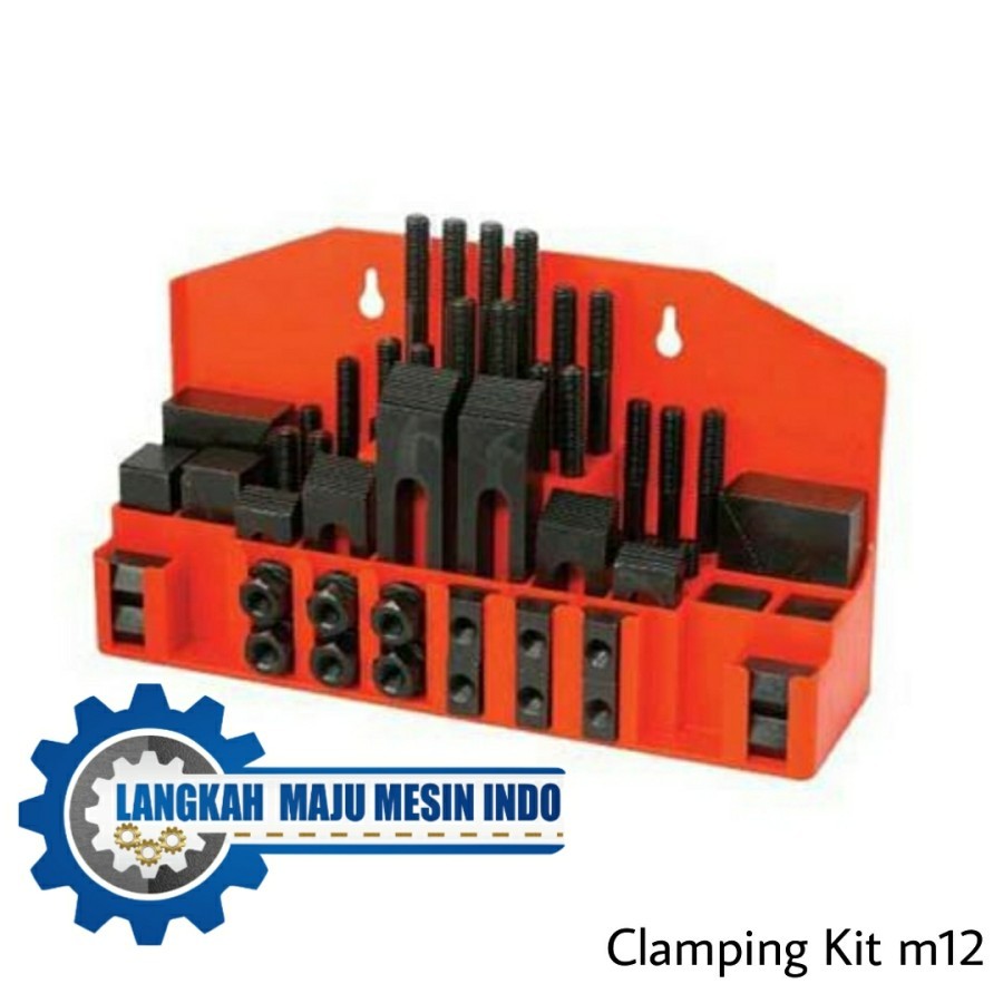 Clamping Kit m12 / Clamp Kit Set m12 / Klem Kit m12 58pc