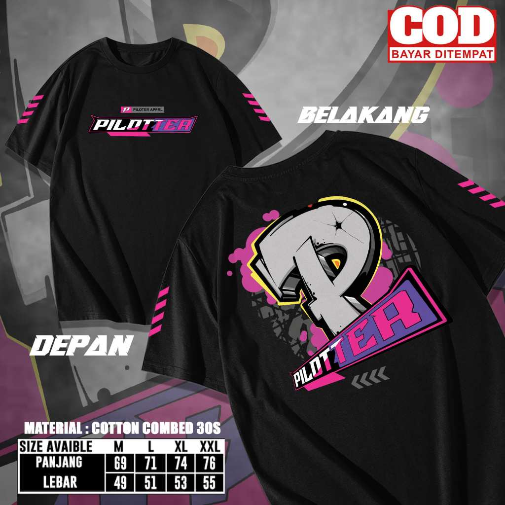 KAOS PLTR KAOS  APAREL KAOS PILOTER P KAOS DISTRO 2024