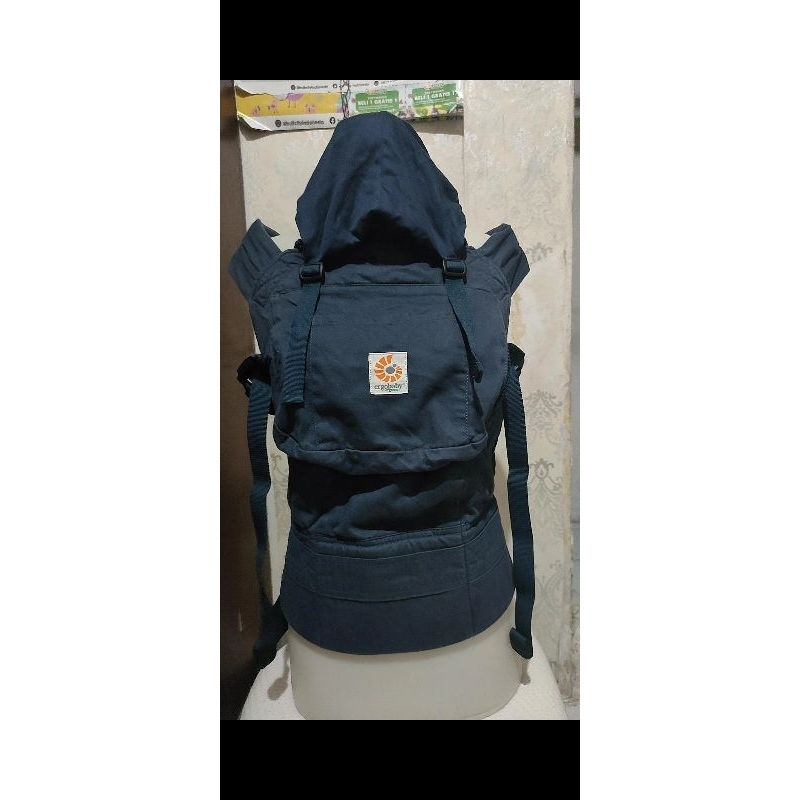 ergobaby 360 cotton dusty blue original