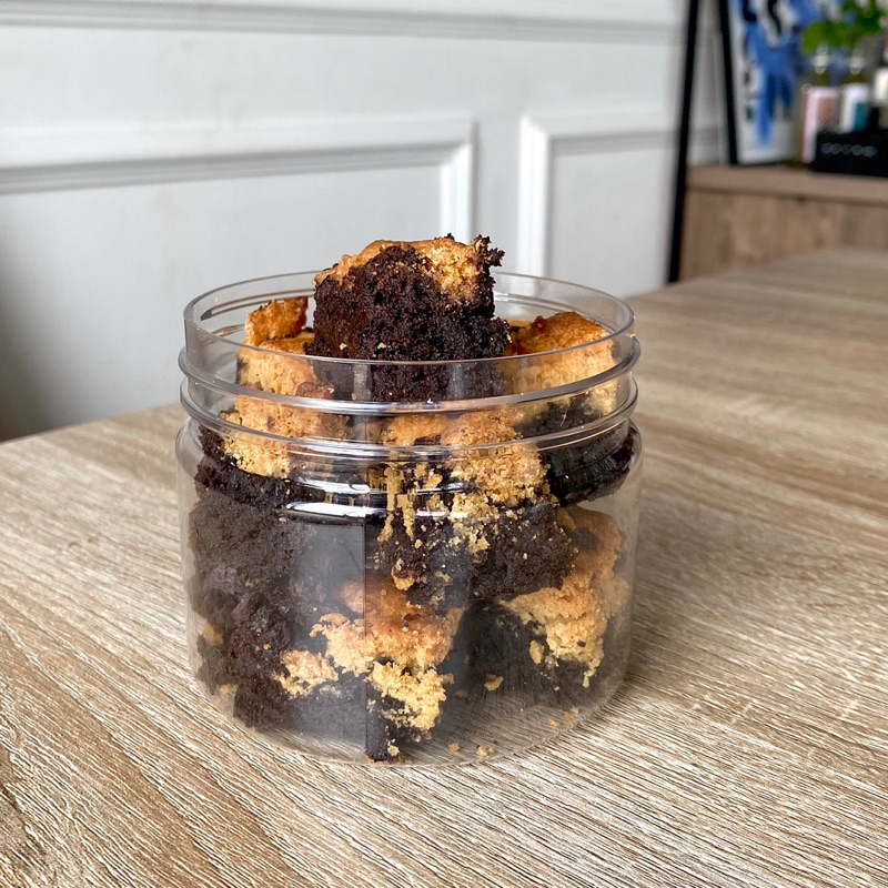 

Brokies Bites in Toples / Fudgy Brownies Cookies bites 1 toples