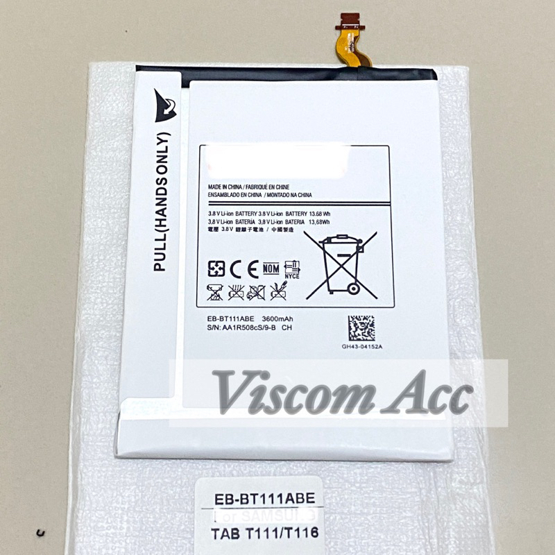 Baterai Tab 3 V 7inch / T116 / T111 / T110 / EB BT111ABE