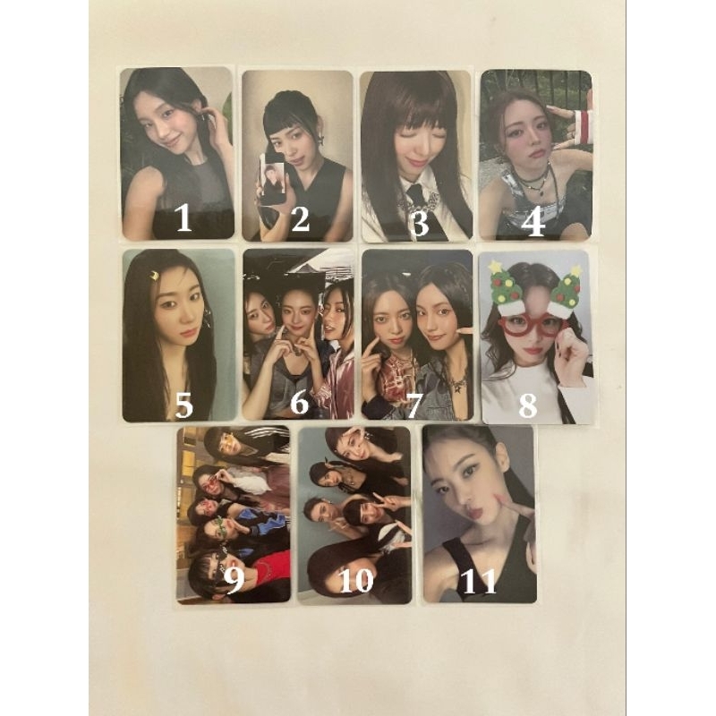 PHOTOCARD ITZY OFFICIAL