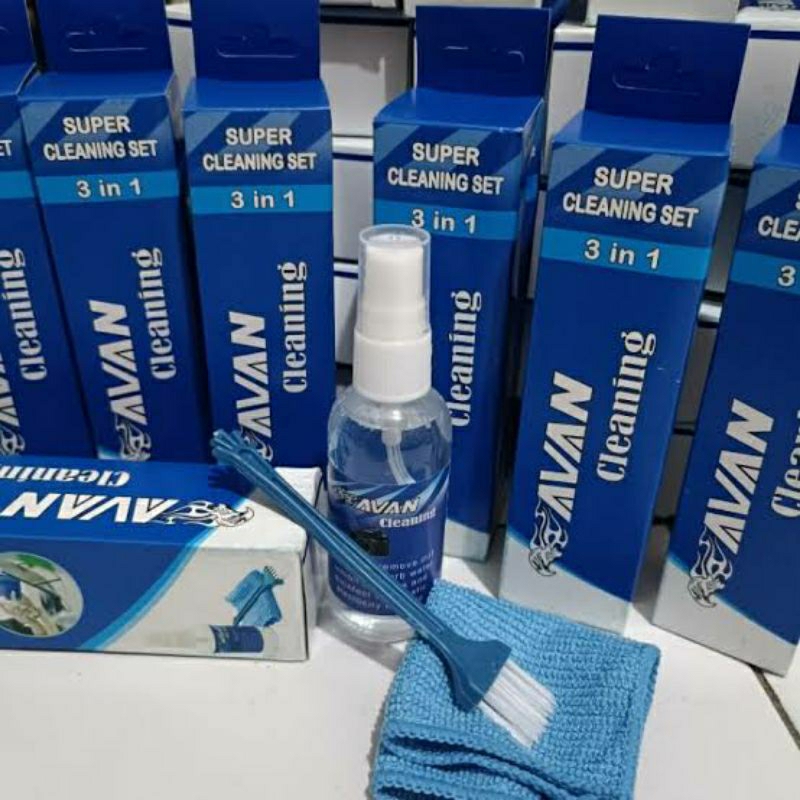 VISSHOP | CLEANING KIT PEMBERSIH LAPTOP SUPER | CLEANING KIT LAYAR LCD/ CLEANER LAPTOP