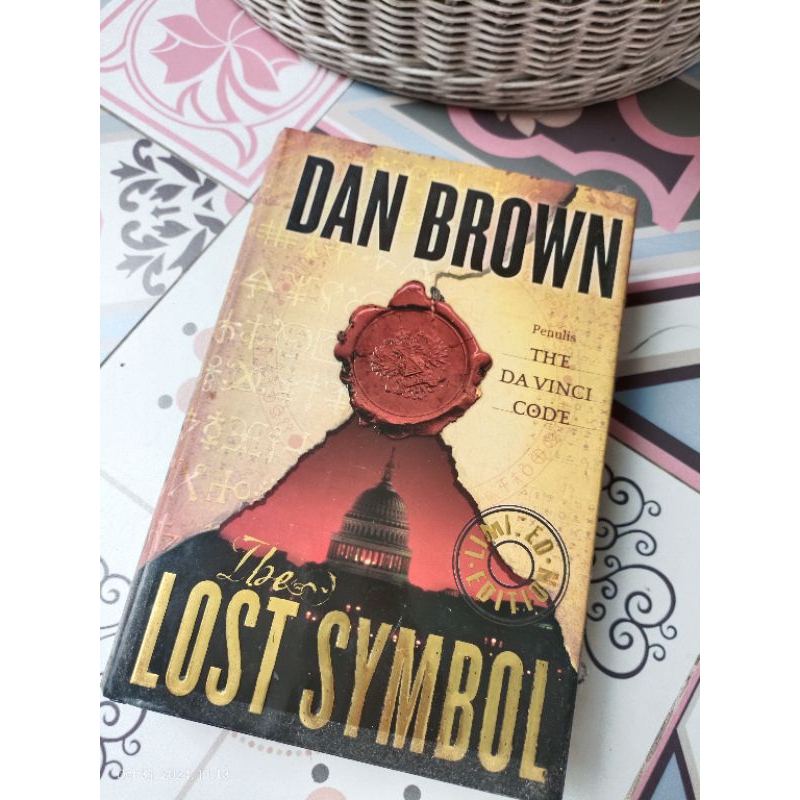 Novel Preloved The Lost Symbol Dan Brown Hard Cover
