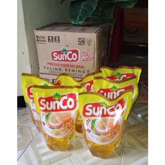 

Minyak Sunco/Fortune karton 2L 1L