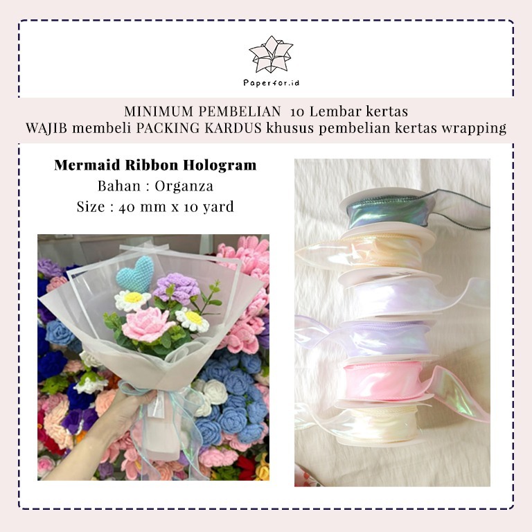 

pita MERMAID HOLOGRAM 4CM