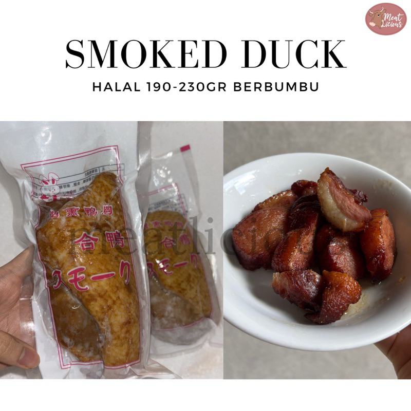 

SMOKED DUCK / Bebek Asap Frozen HALAL Berbumbu