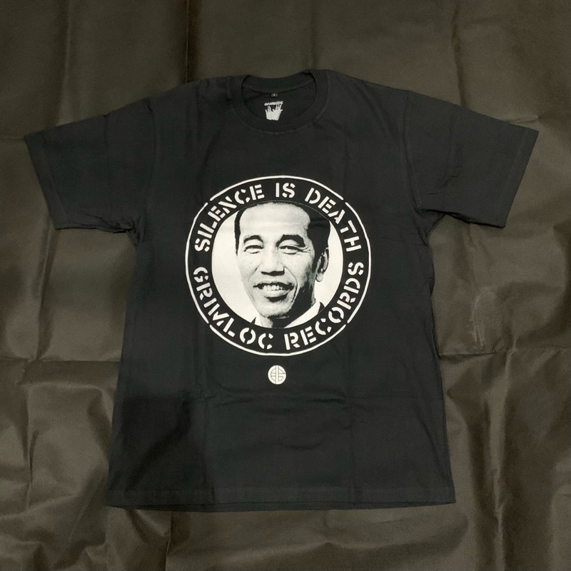 Kaos musik band Silence Is Death grimloc Record original