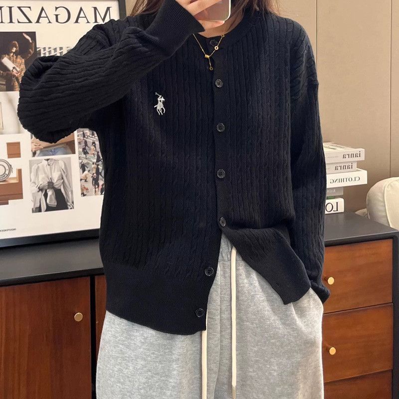 DISKON POLO CARDIGAN SWEATER WANITA - JAKET CARDIGAN - RAJUT WANITA