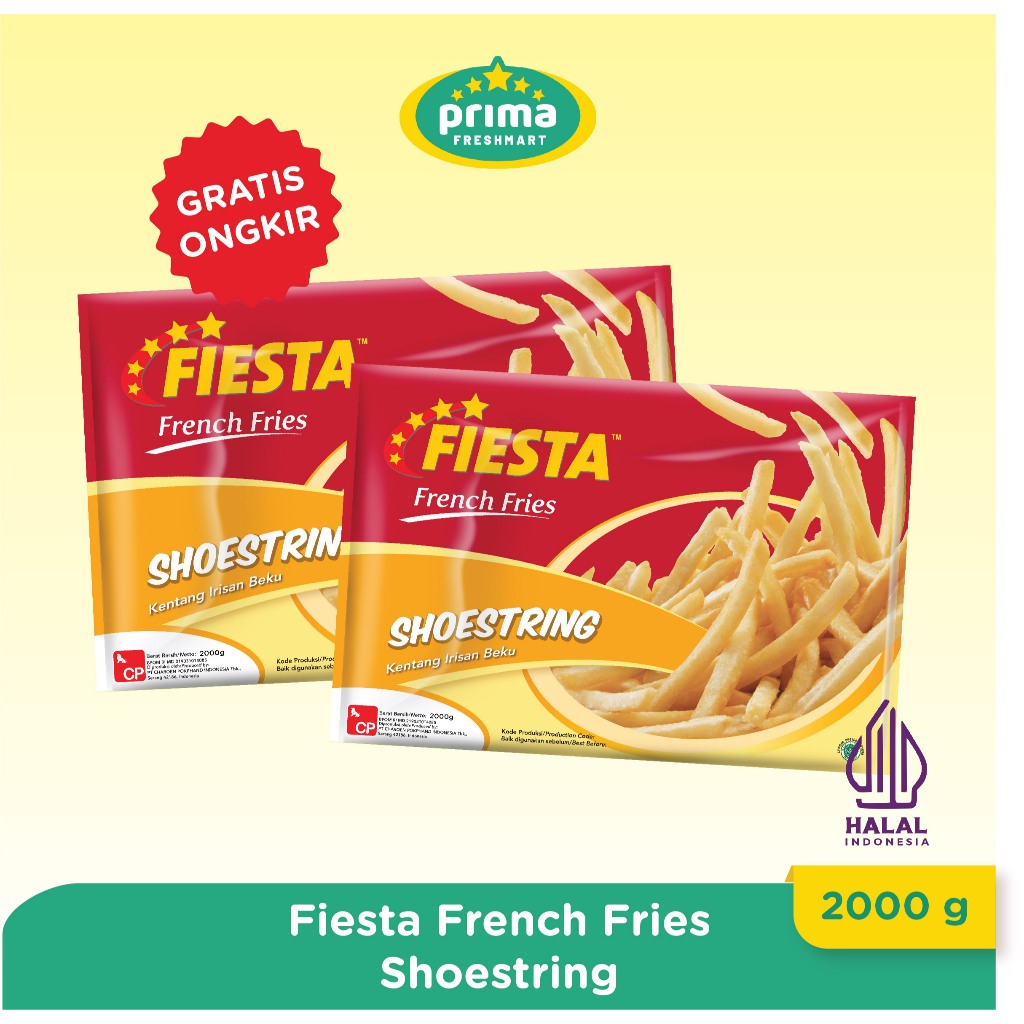 

Fiesta Kentang Shoestring 2 Kg