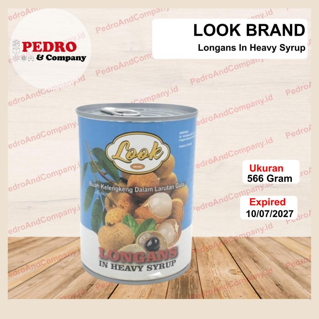 

Look Brand Longan In Heavy Syrup 566 gram buah kelengkeng dalam sirup buah kaleng