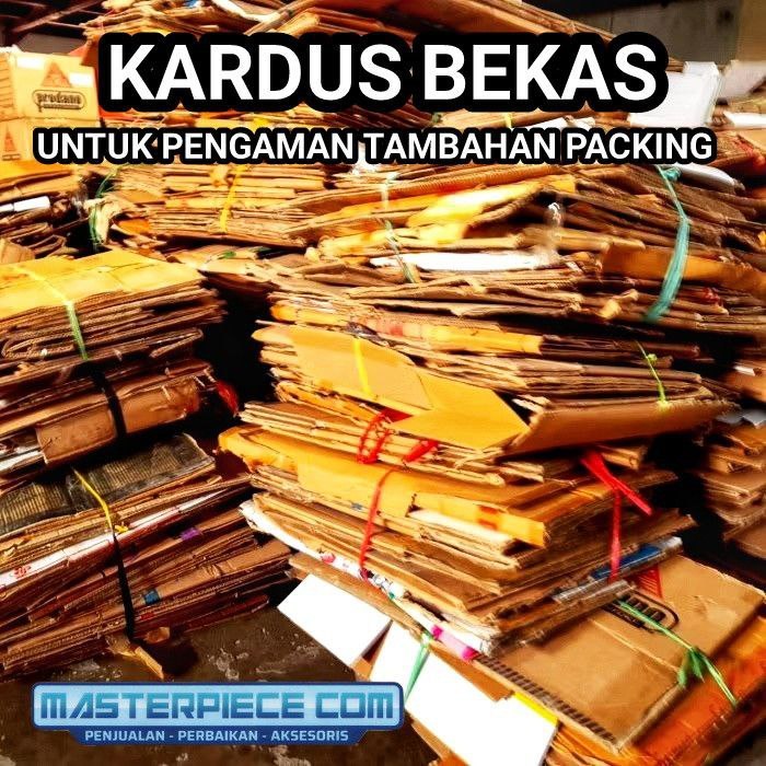 

KARDUS BEKAS/ KOTAK KARDUS/ BUBBLE WRAP UNTUK TAMBAHAN PACKING