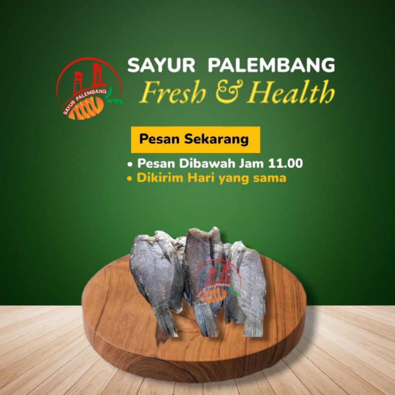 

Ikan Asin Sepat - Sayur Palembang
