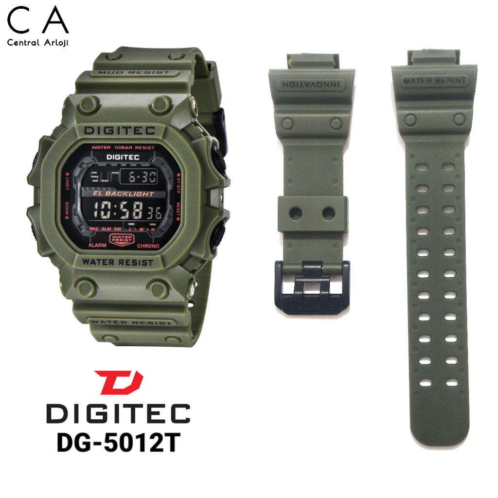Tali Jam Tangan Digitec DG-5012T Original