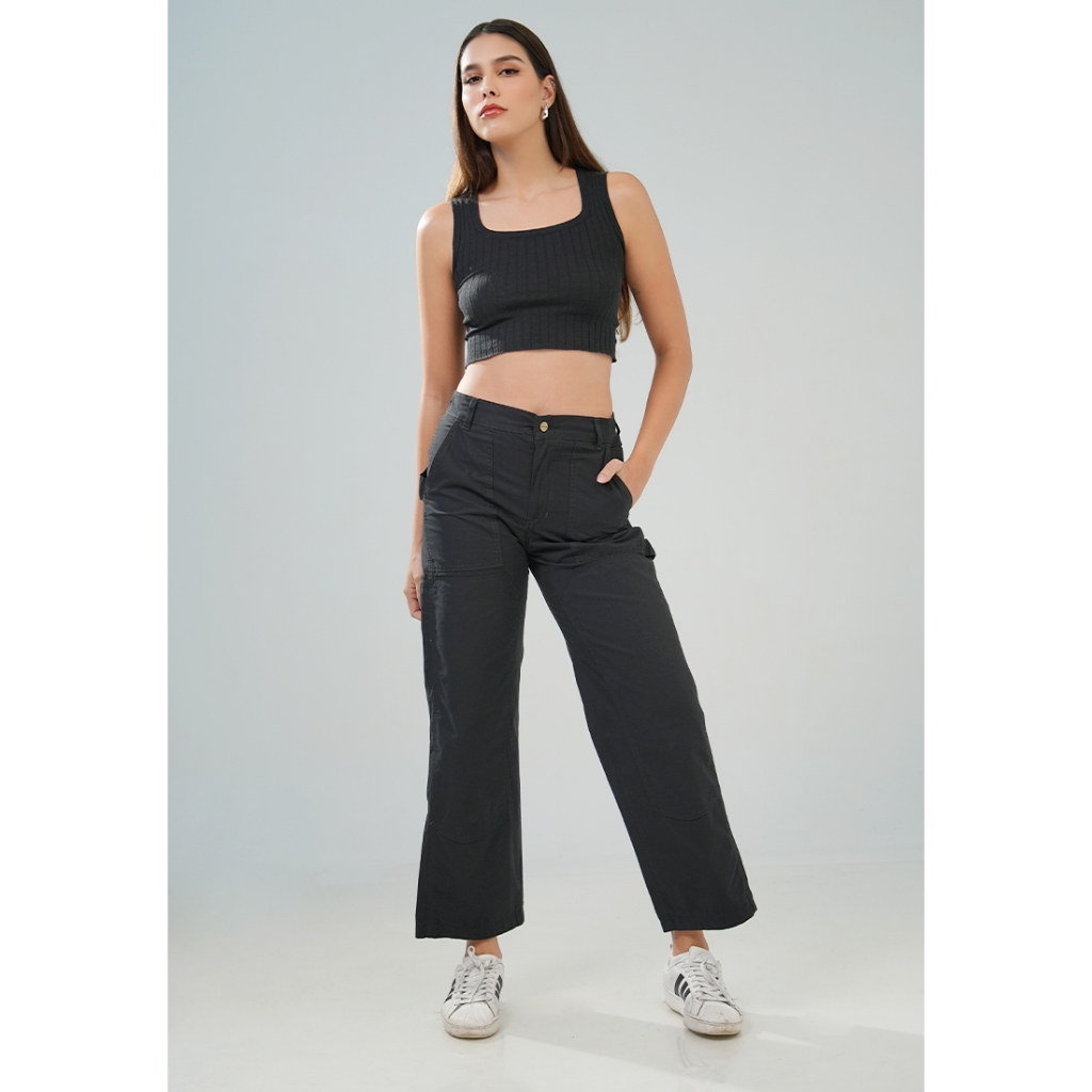 Celana Panjang Wanita Hardware Double Knee Tactical Pants