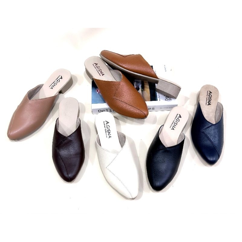 sepatu wanita tutong kulit asli wanita Tutong kulit asli Garut sepatu wanita hak 3 cm sepatu tutong 