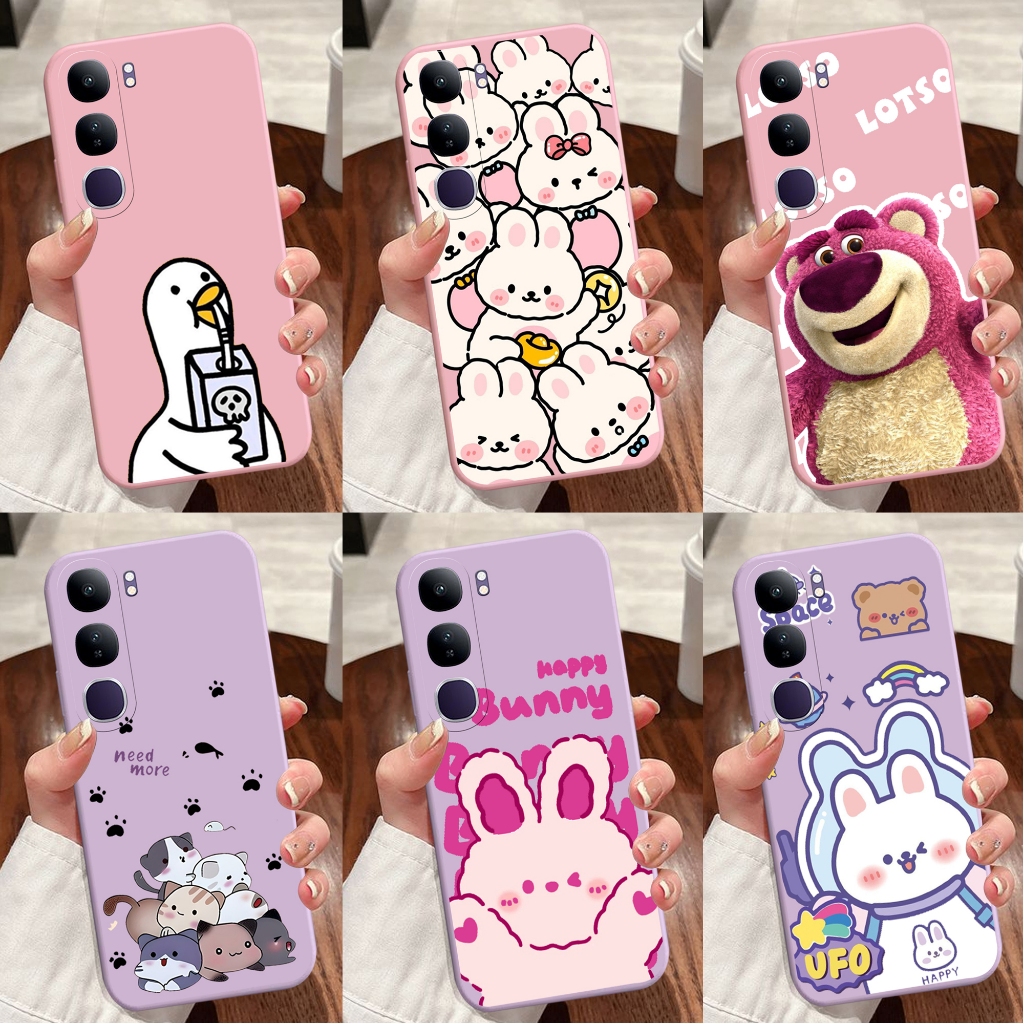 Softcase Proctect Kamera - For Vivo V40 Lite - Casing V40 Lite - Silikon V40 Lite - Kesing V40 Lite