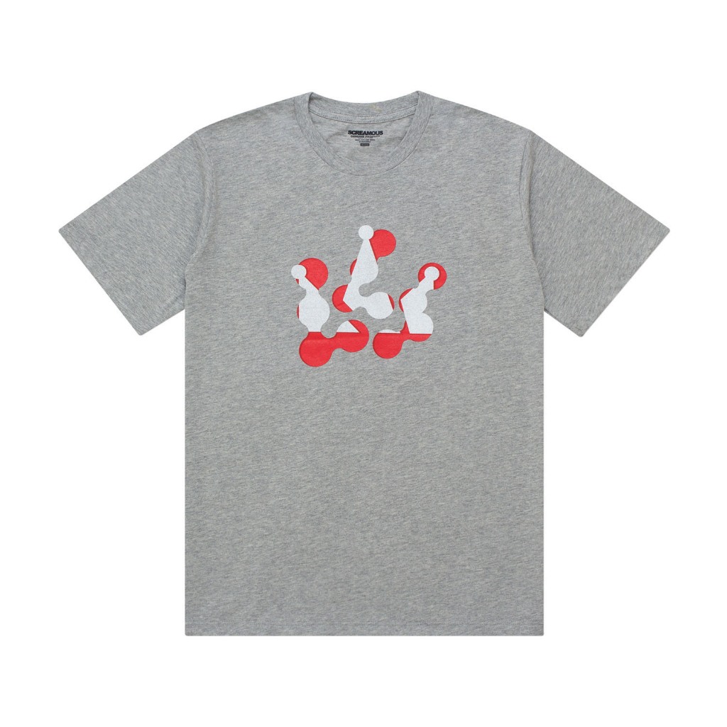 Screamous T-shirt - T-SHIRT BUBBLE WRAP MISTY