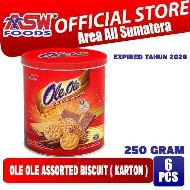 

Ole-Ole Assorted Biscuits Segi 600 gr ( 6 Pcs ) - Karton