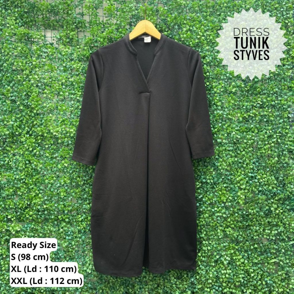 DRESS TUNIK POLOS CONNEXI*N BRANDED ORIGINAL