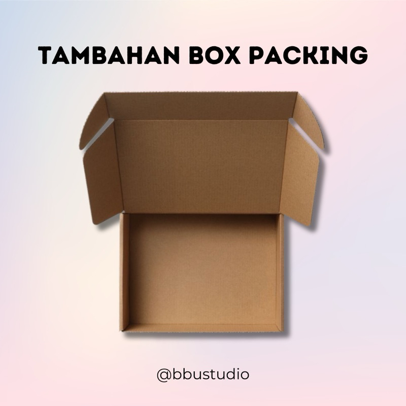 

Tambahan Box Packaging / Additional Box