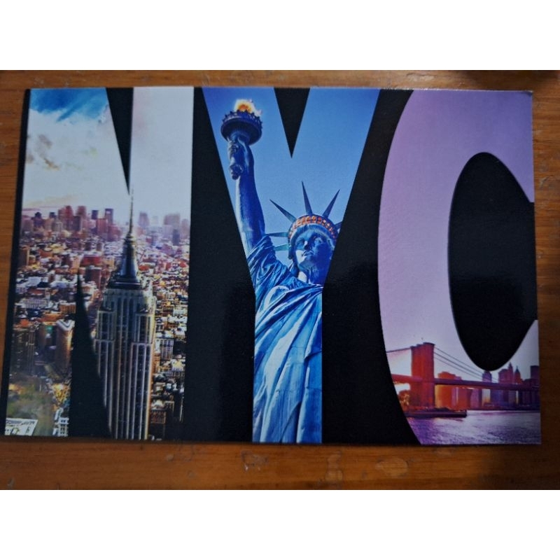 

Kartu pos new york/new york postcard