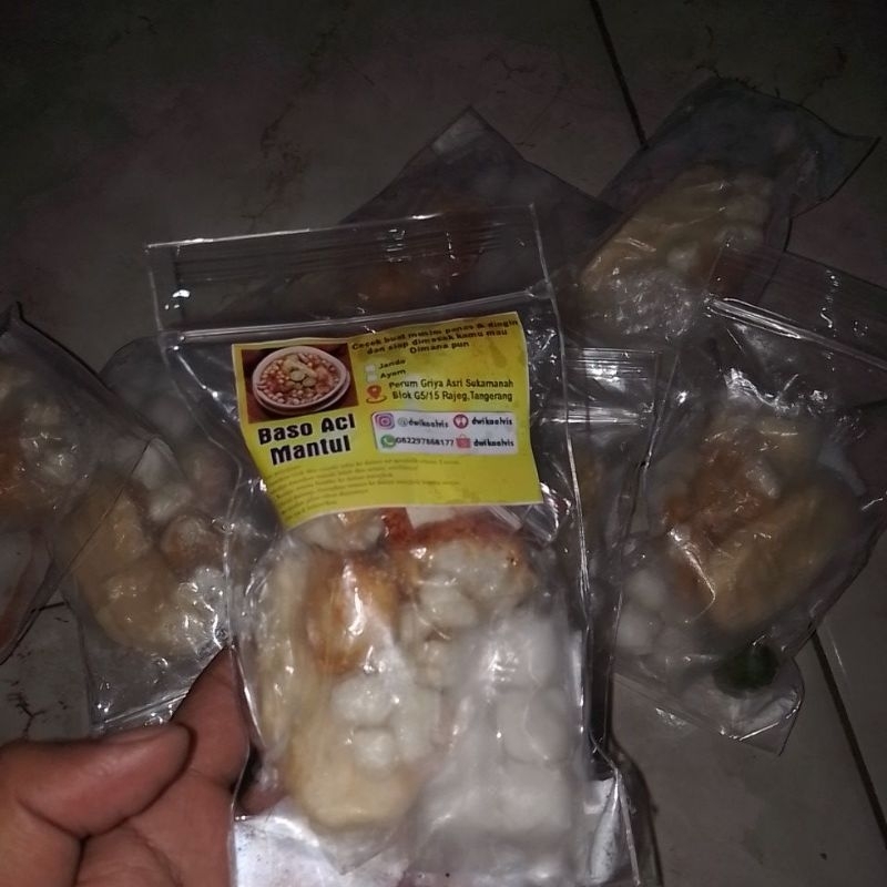 

baso aci mantul (Porsi Mini)