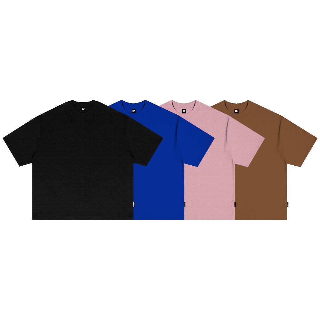 Elevendays 20s Boxy Fit Tshirt Oversized Polos Kaos Polos Boxy Oversize Distro Pria Wanita - Cotton 