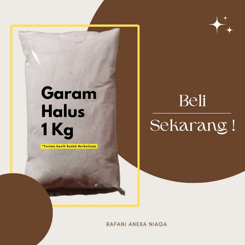 

Garam Halus curah 1kg