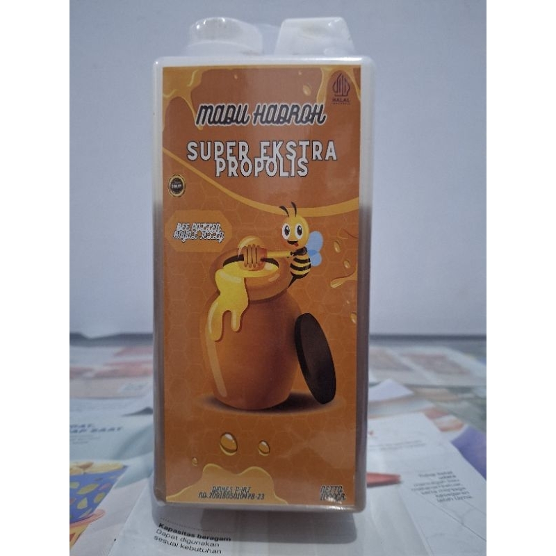 

Madu Hadroh, Super Ekstra Propolis Bee Pollen Foyal Jelly