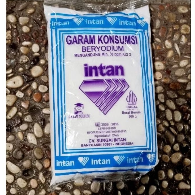 

Garam dapur konsumsi beryodium 500 Gram