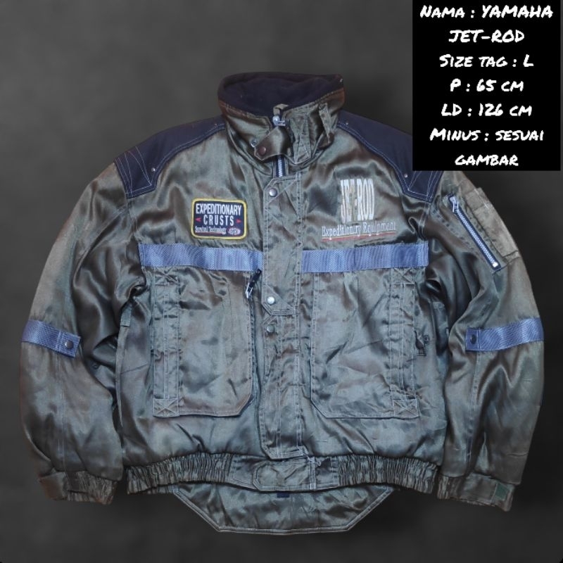 JACKET RACING VINTAGE YAMAHA JET ROD RARE VINTAGE