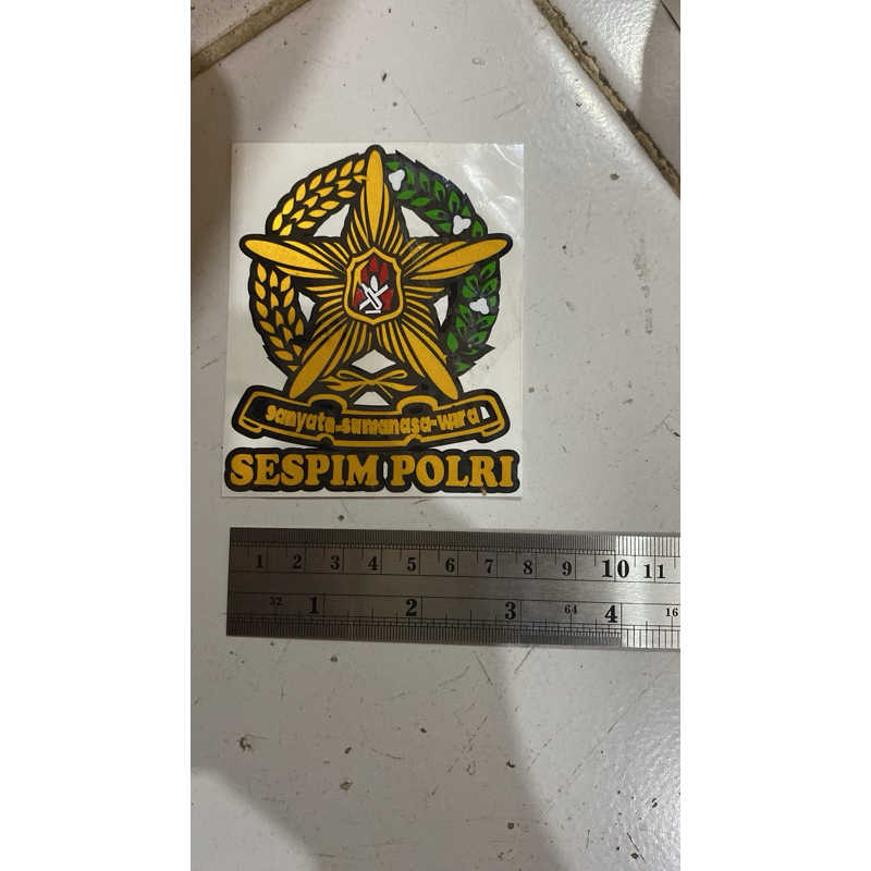 

stiker sespim polri