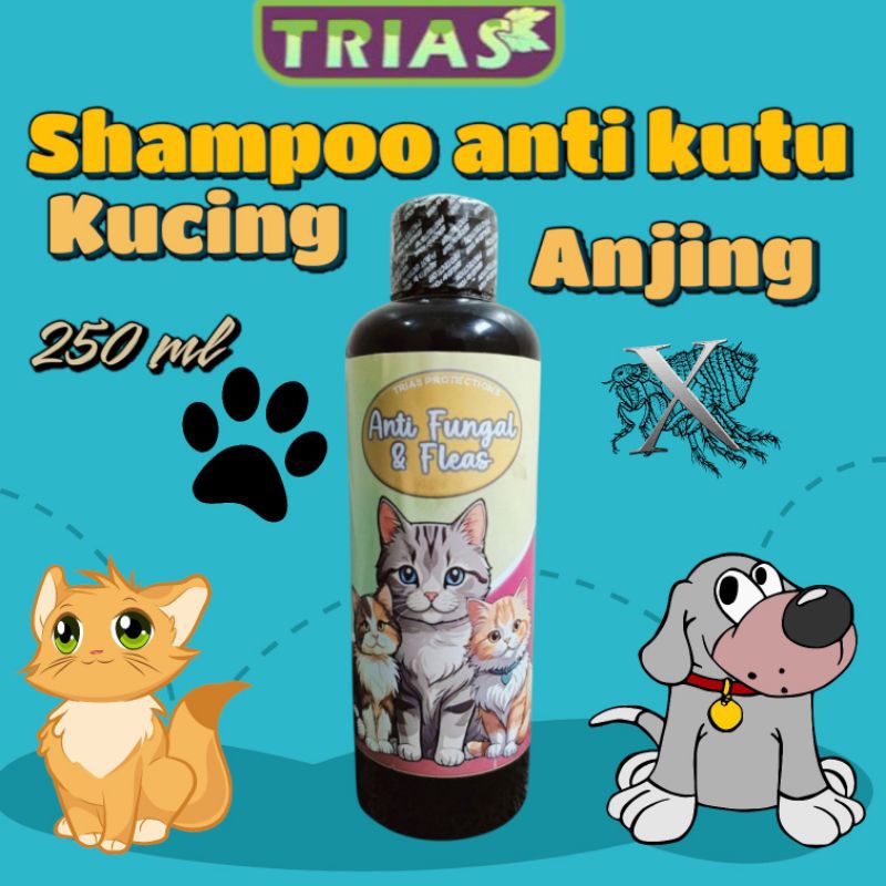 Shampo kucing anti kutu dan jamur/shampoo Kutu kucing anjing/shampo anjing anti kutu dan jamur/shamp