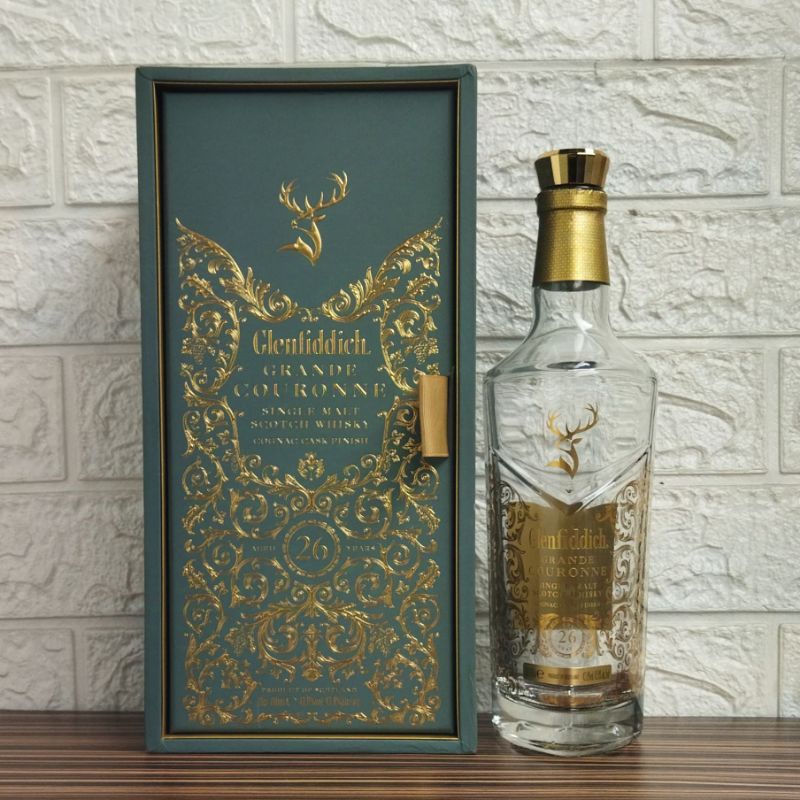 Botol Kosong Glenfiddich 26 Grande Couronne + Box 700ml