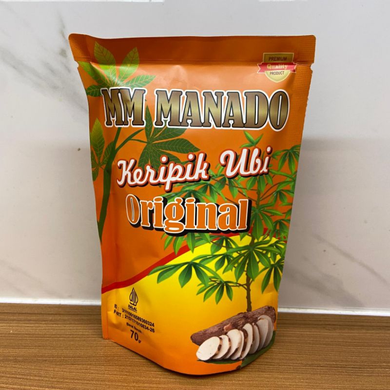 

KERIPIK UBI ORIGINAL MM MANADO (70GR)