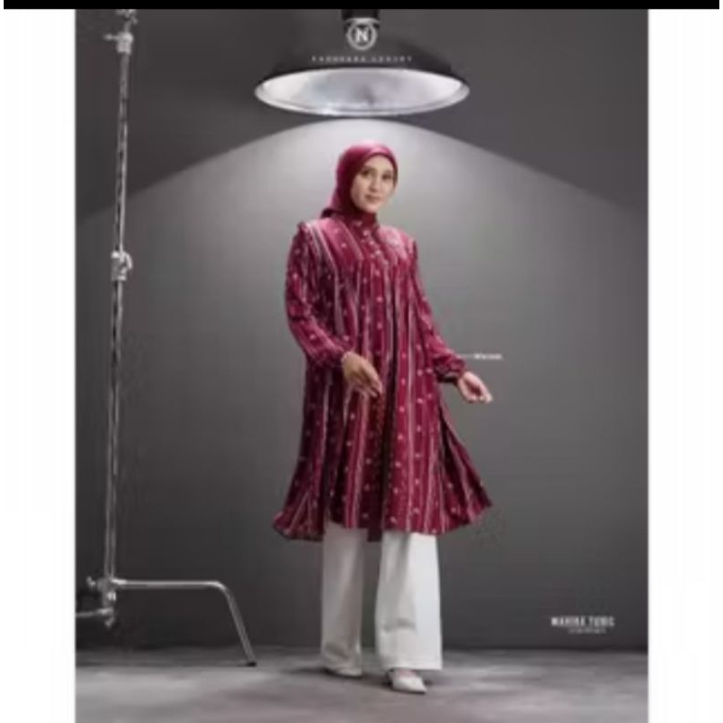 MAHIRA TUNIK MOTIF CANTIK PROMO ORI NADHERA LUXURY