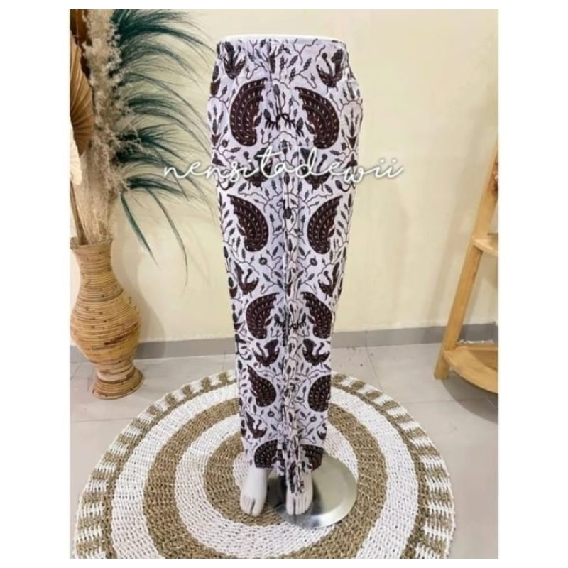 bawahan kebaya//rok batik katun wiru