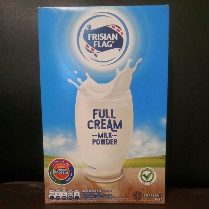 

Susu Bubuk Frisian Flag Full Cream 800 Gram. Expired Desember 2026