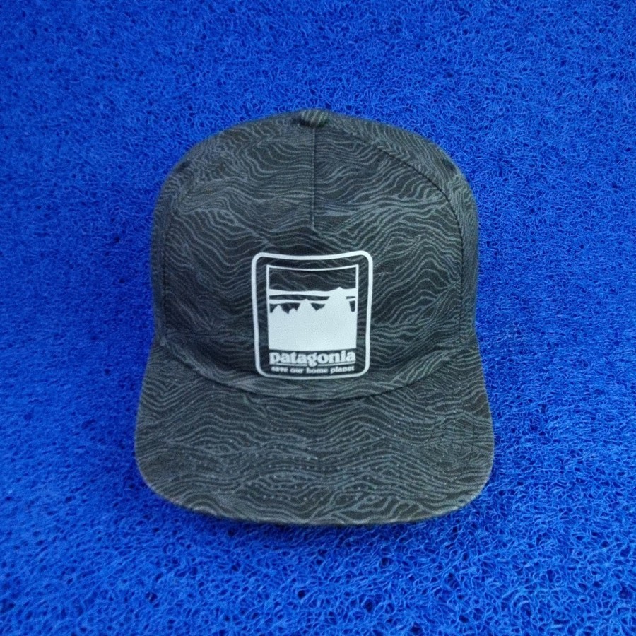 topi patagonia snapback corak second original