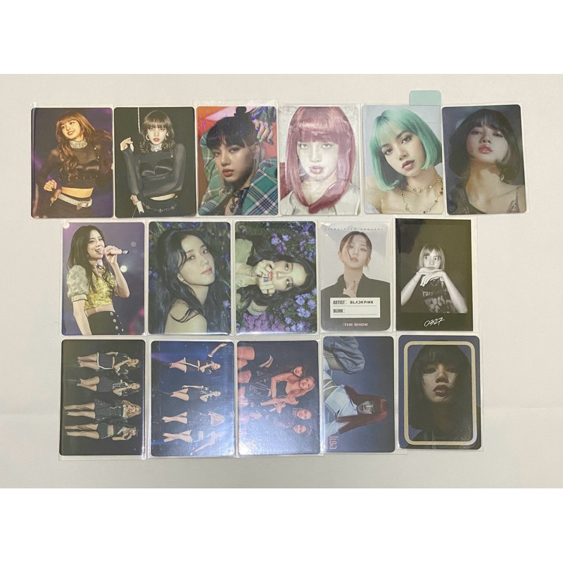 Blackpink Photocard The Album Japan The Show Jisoo Jennie Lisa Rosé