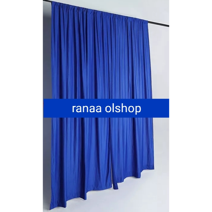 RB backdrop tinggi 3 meter background latar belakang banner begron tirai dekorasi pesta sku48