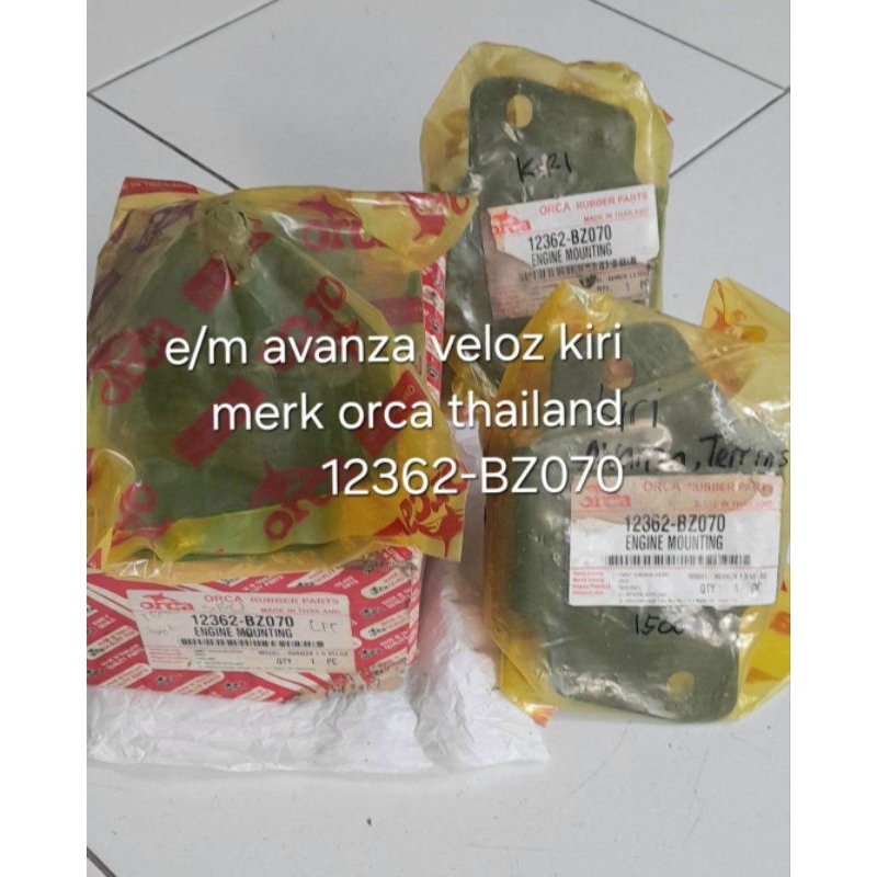 engine mounting kiri avanza veloz merk orca