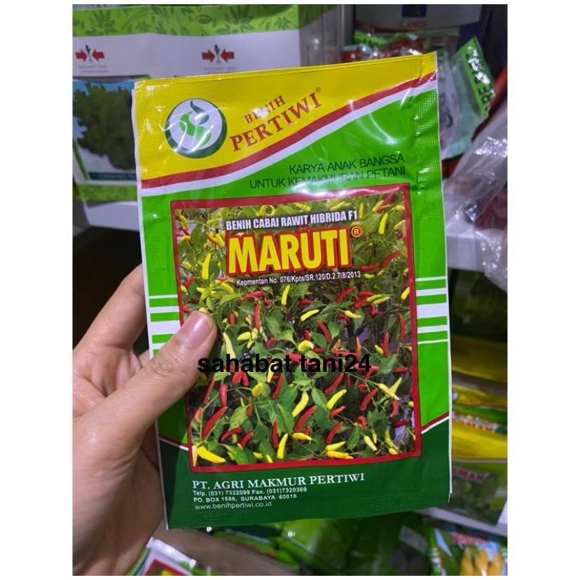 Benih cabe rawit MARUTI F1 10gram cabe rawit putih maruti f1 10 gram